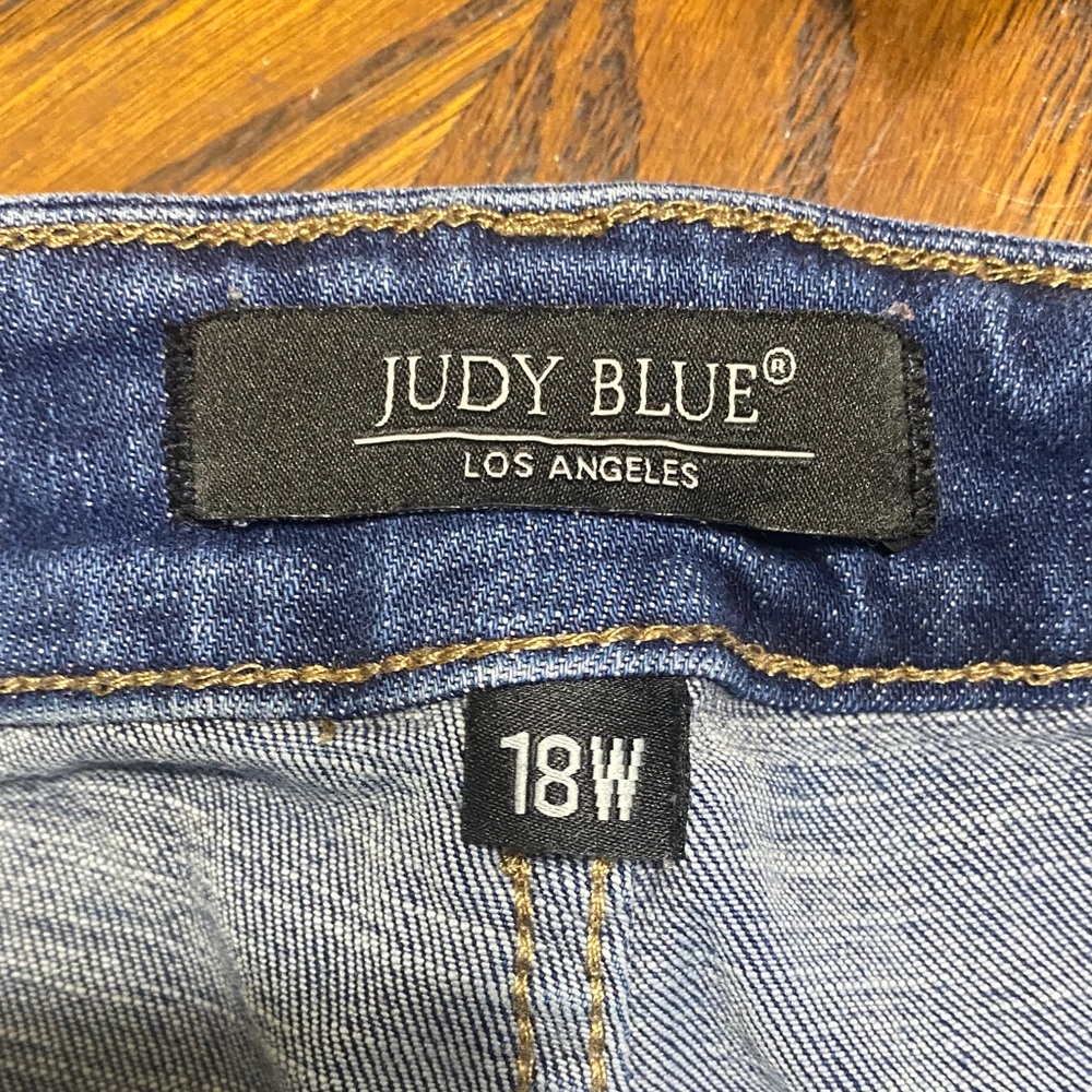 Judy Blue Dark Indigo Skinny Jeans - Picture 4 of 8
